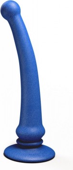 Синий анальный стимулятор Rapier Plug - 15 см.