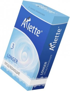 Презервативы Arlette Longer с продлевающим эффектом - 6 шт.