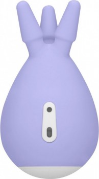 Фиолетовый клиторальный стимулятор Luscious с тремя отростками