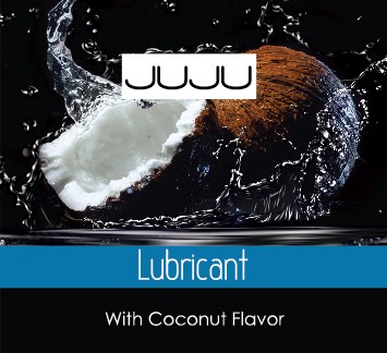 Пробник съедобного лубриканта JUJU с ароматом кокоса - 3 мл.