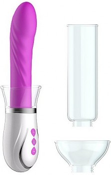 Набор Twister 4 in 1 Rechargeable Couples Pump Kit (фиолетовый)