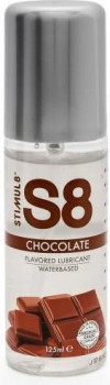 Вкусовой лубрикант StimulS8 Flavored Lube Шоколад на водной основе, флакон 125 мл