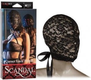 Маска-шлем (депривационная маска) Scandal Corset Lace Hood California Exotic Novelties