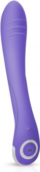 Фиолетовый вибратор для G-стимуляции Lici G-Spot Vibrator - 22,5 см.