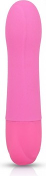 Розовый вибромассажёр Glamour - 15 см.