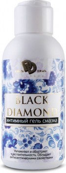 Интимный гель на водной основе BLACK DIAMOND - 100 мл.