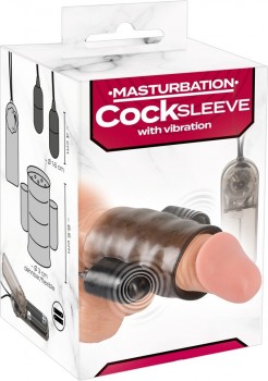5950550000 / Открытая вибронасадка на пенис с пультом Cock Sleeve with vibration by You2Toys