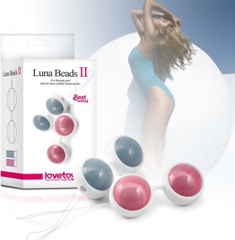 10024 / Комплект тренажера Кегеля, вагинальные шарики Luna Beads II Kegel Ball