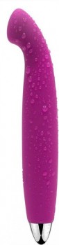 Фиолетовый вибростимулятор G-точки Sara Purple - 14,5 см.