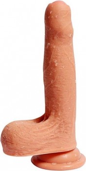 Телесный фаллоимитатор-реалистик Azazels Penis на присоске - 17 см.