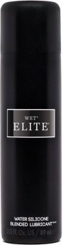 Водно-силиконовый интимный лубрикант Wet Elite - 89 мл.