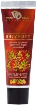 Интимный съедобный лубрикант JUICY FRUIT с ароматом фруктов - 30 мл.