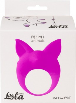 Эрекционное Кольцо Mimi Animals Kitten Kyle Purple 7000-11lola