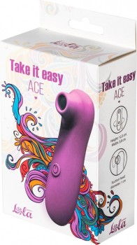 Вакуумно-волновой стимулятор Take it easy Ace Purple 9020-03lola