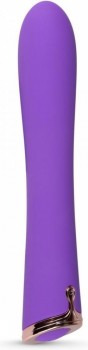 Фиолетовый вибратор The Duchess Thumping Vibrator - 20 см.