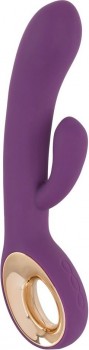 Фиолетовый вибростимулятор-кролик Rabbit Grand - 23,8 см.