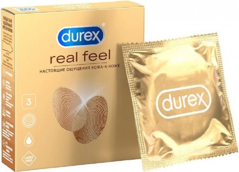 Презервативы Durex 3 RealFeel Для естественных ощущений