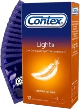 Презерватив "Contex" №12 Lights особо тонкие