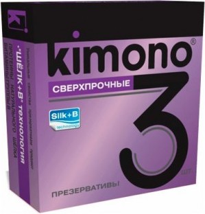 Презервативы KIMONO №3 сверхпрочные