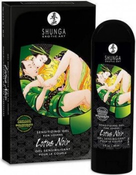 Возбуждающий гель для мужчин и женщин Shunga Lotus Noir, 60 мл