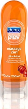 Интимный гель-смазка Durex Play Massage 2 in 1 stimulating - 200 мл