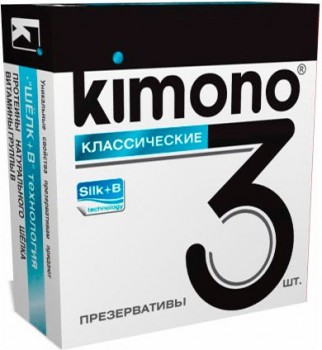 Презервативы KIMONO №3 классические