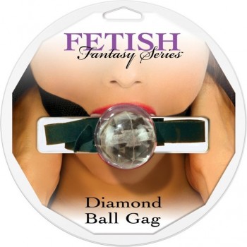 Кляп Diamond Ball - Clear