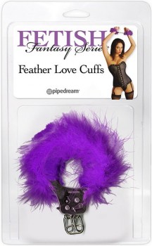 Наручники Feather Love Cuffs – фиолетовые