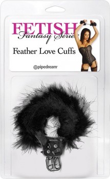 Наручники Feather Love Cuffs – черные
