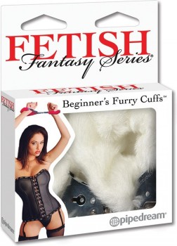 Наручники Beginner's Furry Cuffs – белые