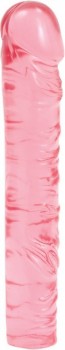 Классический фаллоимитатор Cristal Jellies 10" - Pink