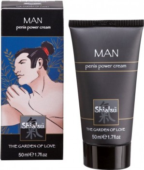 Стимулирующий крем для мужчин Shiatsu Penis Power