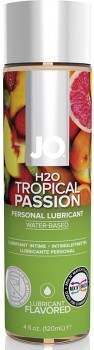 Съедобный лубрикант с ароматом фрукта страсти JO Flavored Tropical Passion - 120 мл