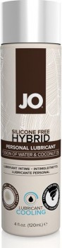 Охлаждающий лубрикант JO Silicone-Free Hybrid Cooling с маслом кокоса – 120 мл