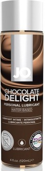 Съедобный лубрикант с ароматом шоколада JO Flavored Chocolate Delight - 120 мл