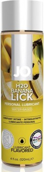 Съедобный лубрикант с ароматом банана JO Flavored Banana Lick - 120 мл