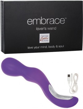 Вибромассажер Embrace Lover's Wand перезаряжаемый – фиолетовый