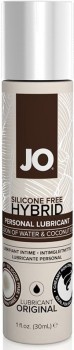 Гибридный лубрикант JO Silicone-Free Hybrid Original с маслом кокоса – 30 мл