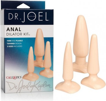 Набор анальных пробок Anal Dilator Kit – телесный