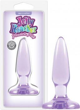 Анальная пробка Jelly Rancher Pleasure Plug - Mini миниатюрная – фиолетовый