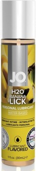 Съедобный лубрикант JO Flavored Banana Lick - 30 мл