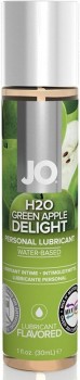 Съедобный лубрикант с ароматом зеленого яблока JO Flavored Green Apple – 30 мл