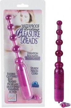 Анальная цепочка с вибрацией Waterproof Vibrating Pleasure Beads