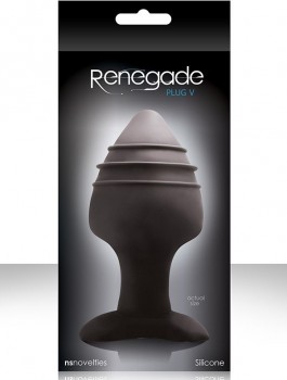 Большая анальная пробка Renegade Plug 5