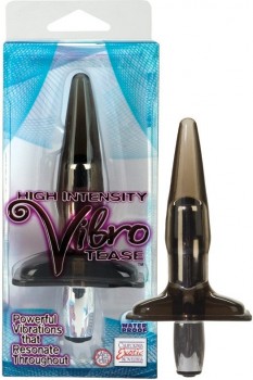 Анальная пробка с вибрацией High Intensity Vibro Tease Stimulators - черная