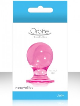 Малая анальная пробка Orbite Pleasures - Pink