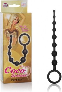 Анальная елочка Coco Licious Play Beads – черный