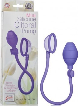 Мини помпа Mini Silicone Clitoral Pump – фиолетовая