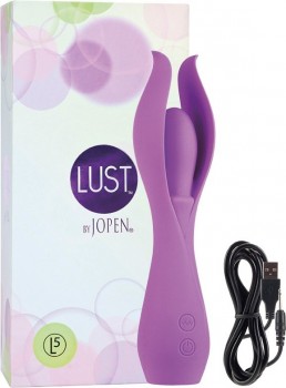 Вибромассажер с лепестками Lust by Jopen L5 – фиолетовый