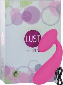 Вибромассажер изогнутый Lust by Jopen L10 – розовый